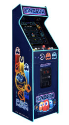 Arcade1Up Pacman Deluxe machine.