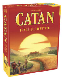Settles of Catan board game.