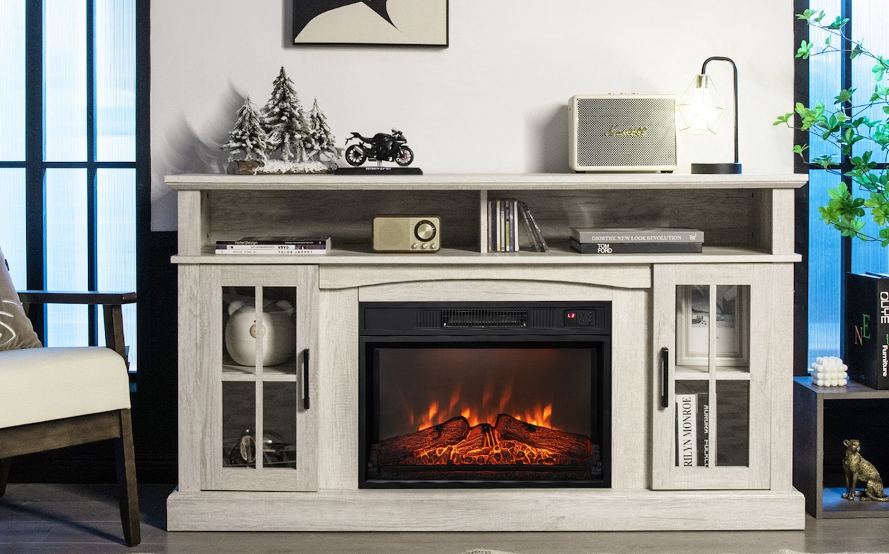 electric vs wood burning fireplaces
