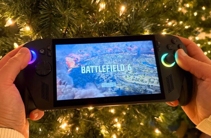 Why handheld gaming PCs are the hottest tech gift for gamers ASUS ROG Holiday Banner