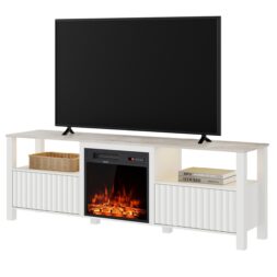 Fireplace TV stand