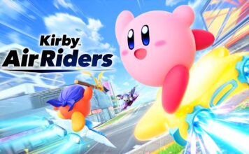 Kirby Air Riders on Nintendo Switch 2 review Kirby Air Riders review feature image.