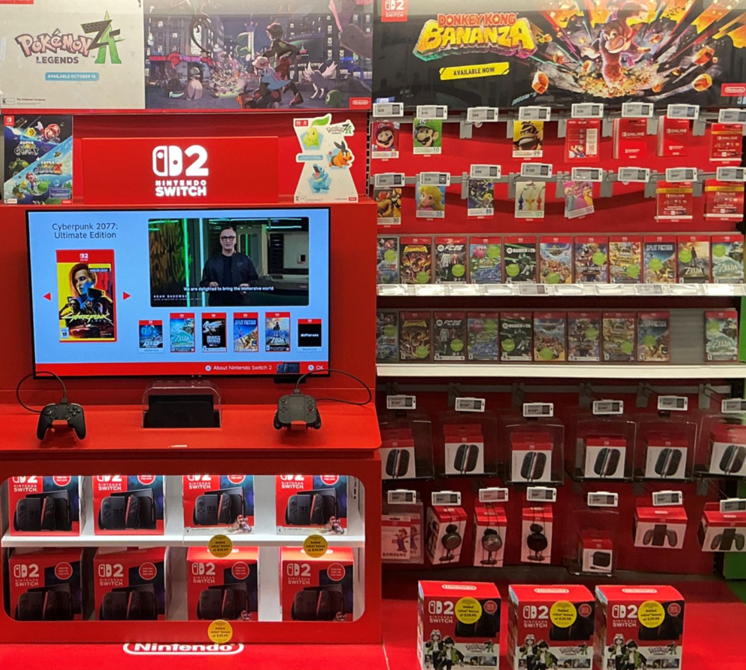 Nintendo Switch 2 in TV Mode