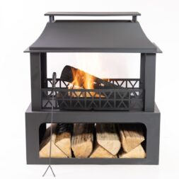 Outdoor fireplace