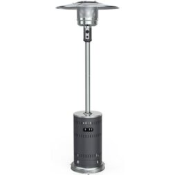 Westinghouse Propane Patio Heater Stainless Steel Matte Grey Mushroom style