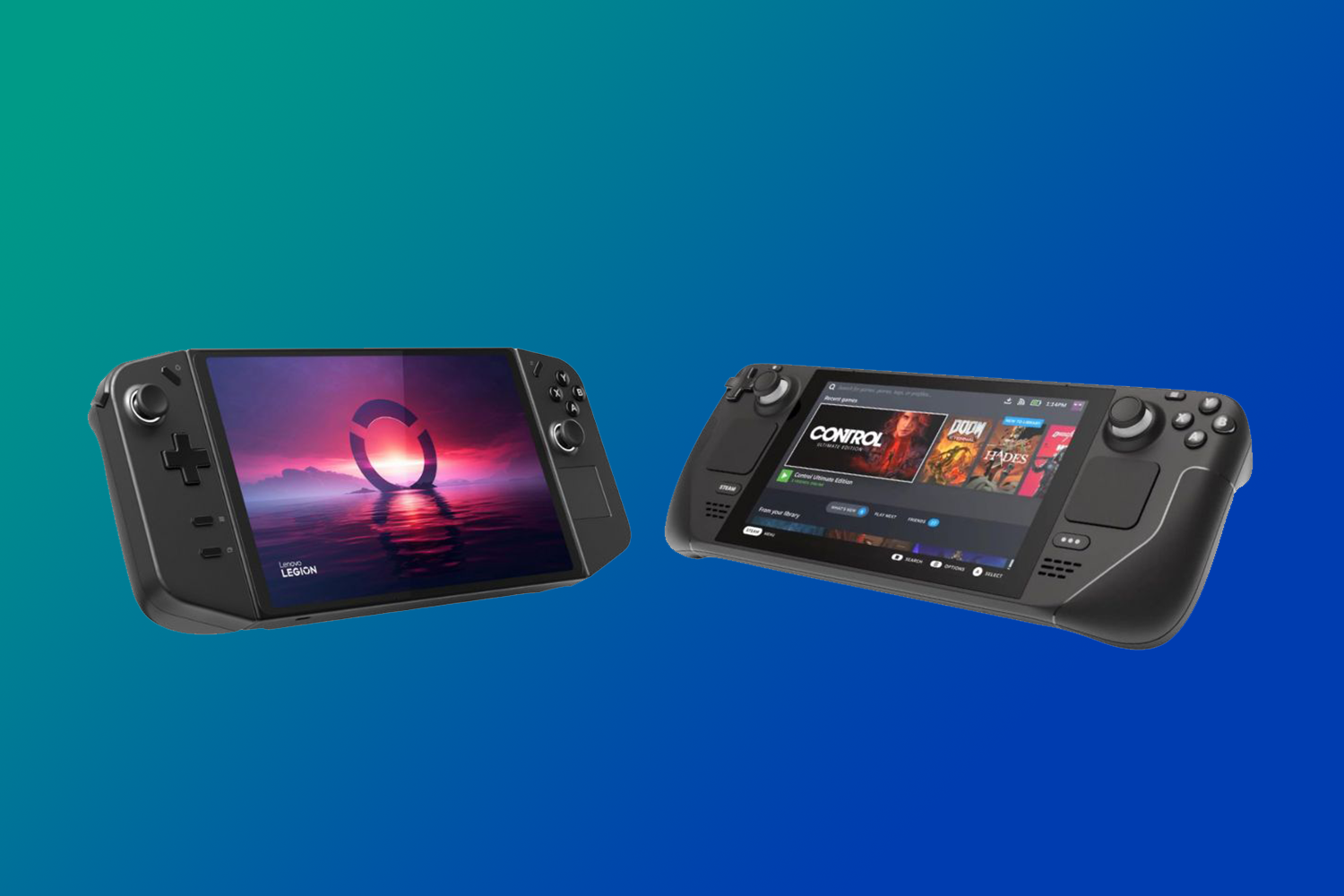 Steam Deck and Lenovo Legion Go