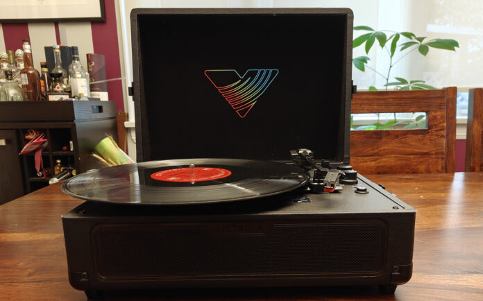 Victrola Journey Glow record player