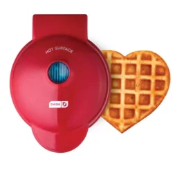 valentine's day gift - Dash Heart Mini Waffle Maker 