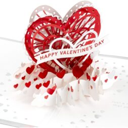 Signature Paper Wonder Pop Up Valentines Day Card