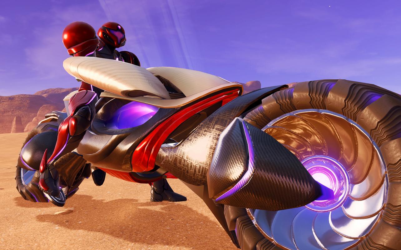 In Metroid Prime 4: Beyond the Vi-O-La, the Lamorn-built bike, changes gamelay without overwhelming it.