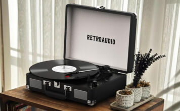 How every part of a record player shapes your music A RetroAudio record player on a table