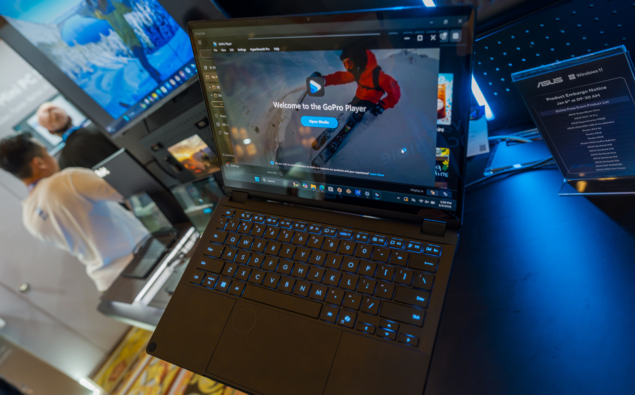 ASUS ProArt GoPro Edition at CES 2026.