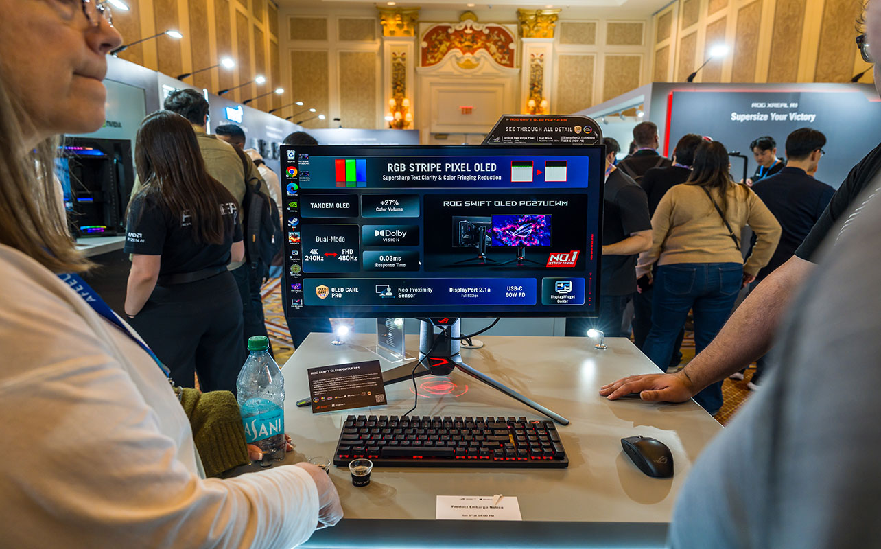 ASUS ROG Swift OLED monitor