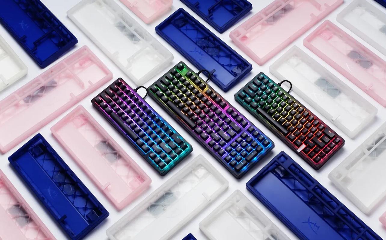 HyperX Origins 2 gaming keyboards displayed at CES 2026