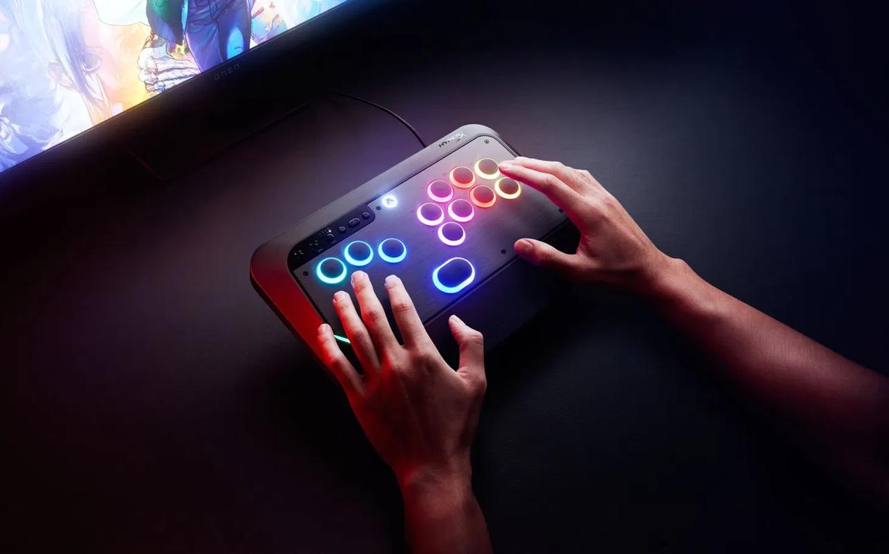 HyperX Clutch Tachi leverless arcade controller shown at CES 2026