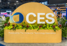 CES sign at CES 2026