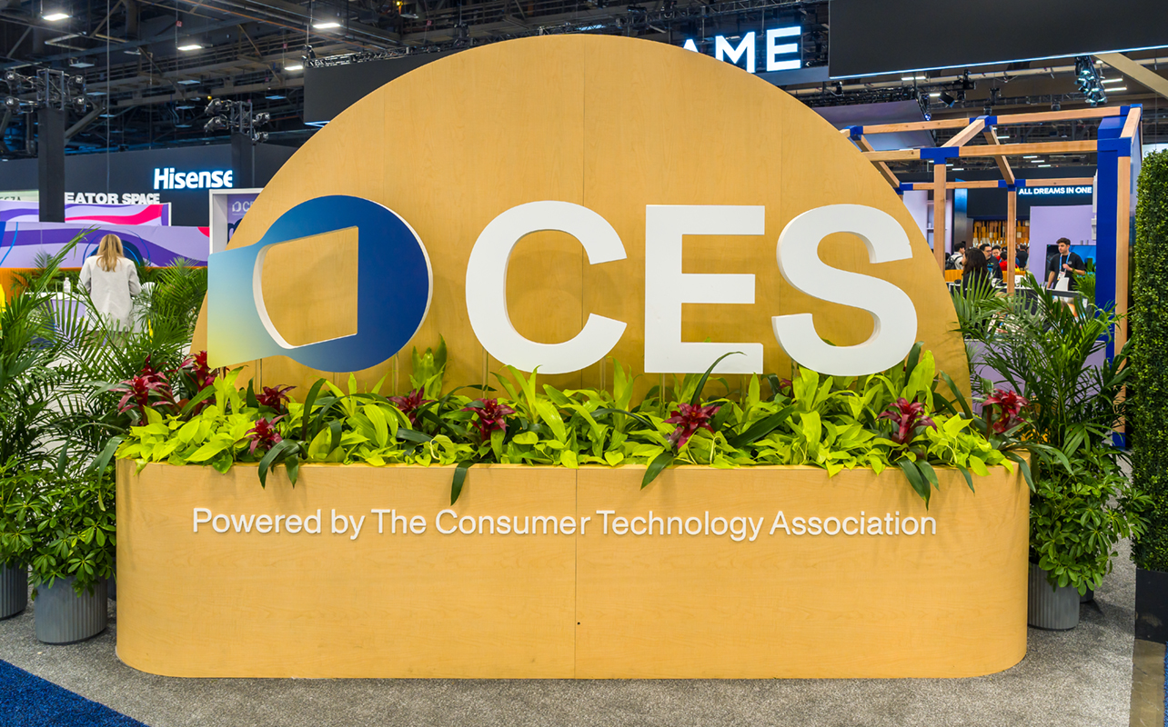 CES sign at CES 2026