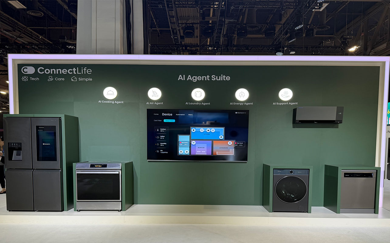 Hisense ConnectLife kitchen appliances at CES 2026