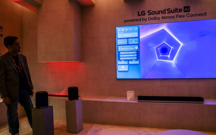 CES 2026: LG ramps up audio with Sound Suite and xboom LG Sound Suite demo at CES 2026.