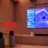 LG Sound Suite demo at CES 2026.