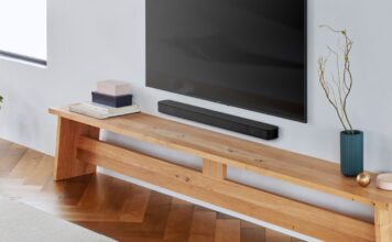 Sony HTS100F sound bar game day