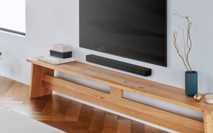 Sony HTS100F sound bar game day