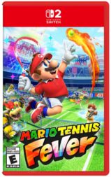 Mario Tennis Fever on Nintendo Switch 2 box art.