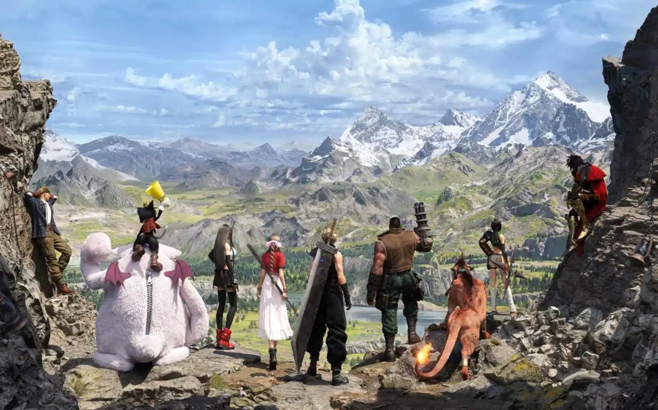 Final Fantasy VII Rebirth shown at the Nintendo Direct Partner Showcase February 2026.