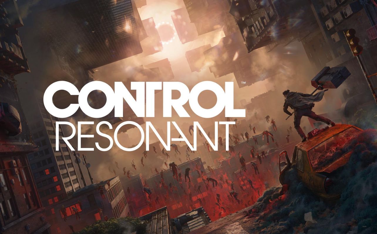 Control: Resonant graphic with person on a car.