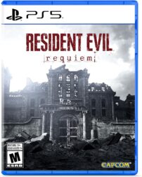 Resident Evil Requiem video game PS5 cover art