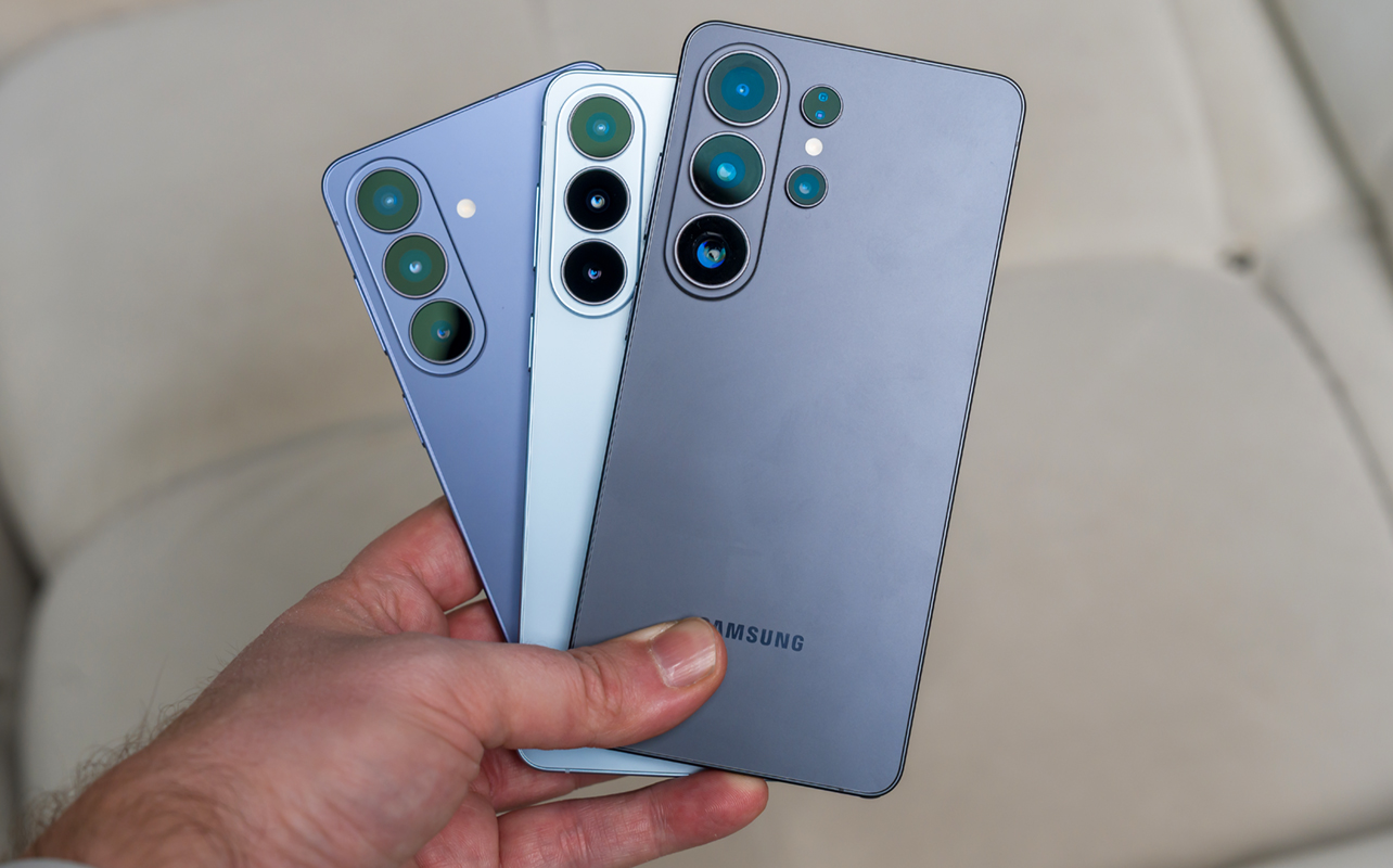 Galaxy S26 Ultra de Samsung avec S26+ et S26.