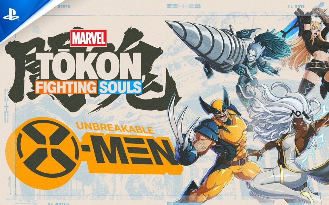 Marvel characters in fighting poses.