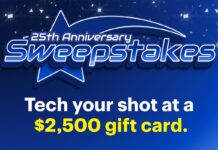 Win one of two $2,500 gift cards for our 25th anniversary! Best Buy's 25th anniversary sweepstakes