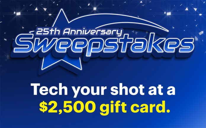 Best Buy's 25th anniversary sweepstakes