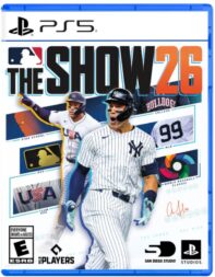 MLB The Show 26 PlayStation 5 box art.