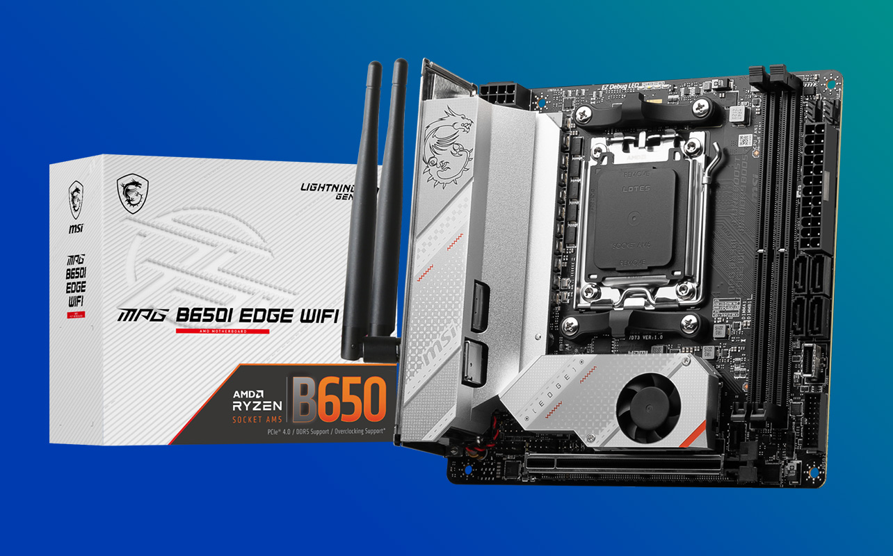 MSI B650I Edge Mini-ITX motherboard