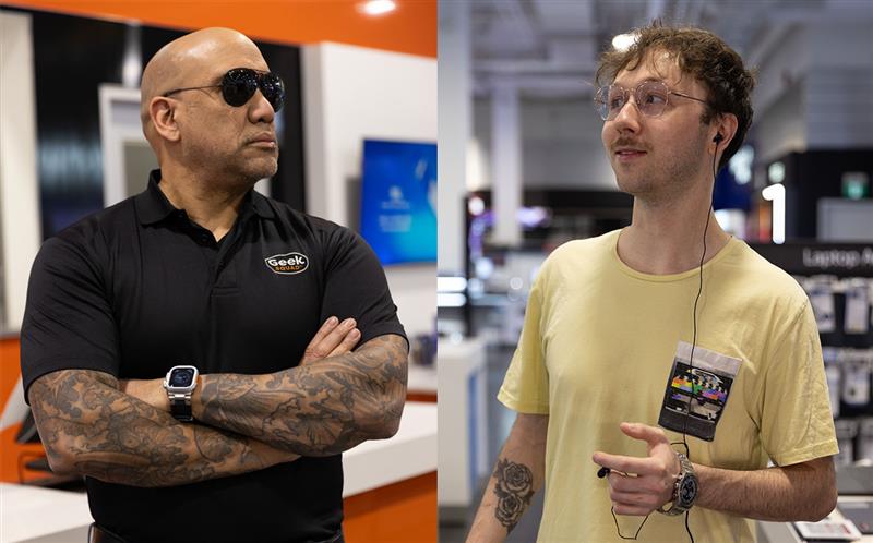 Cool Squad and customer