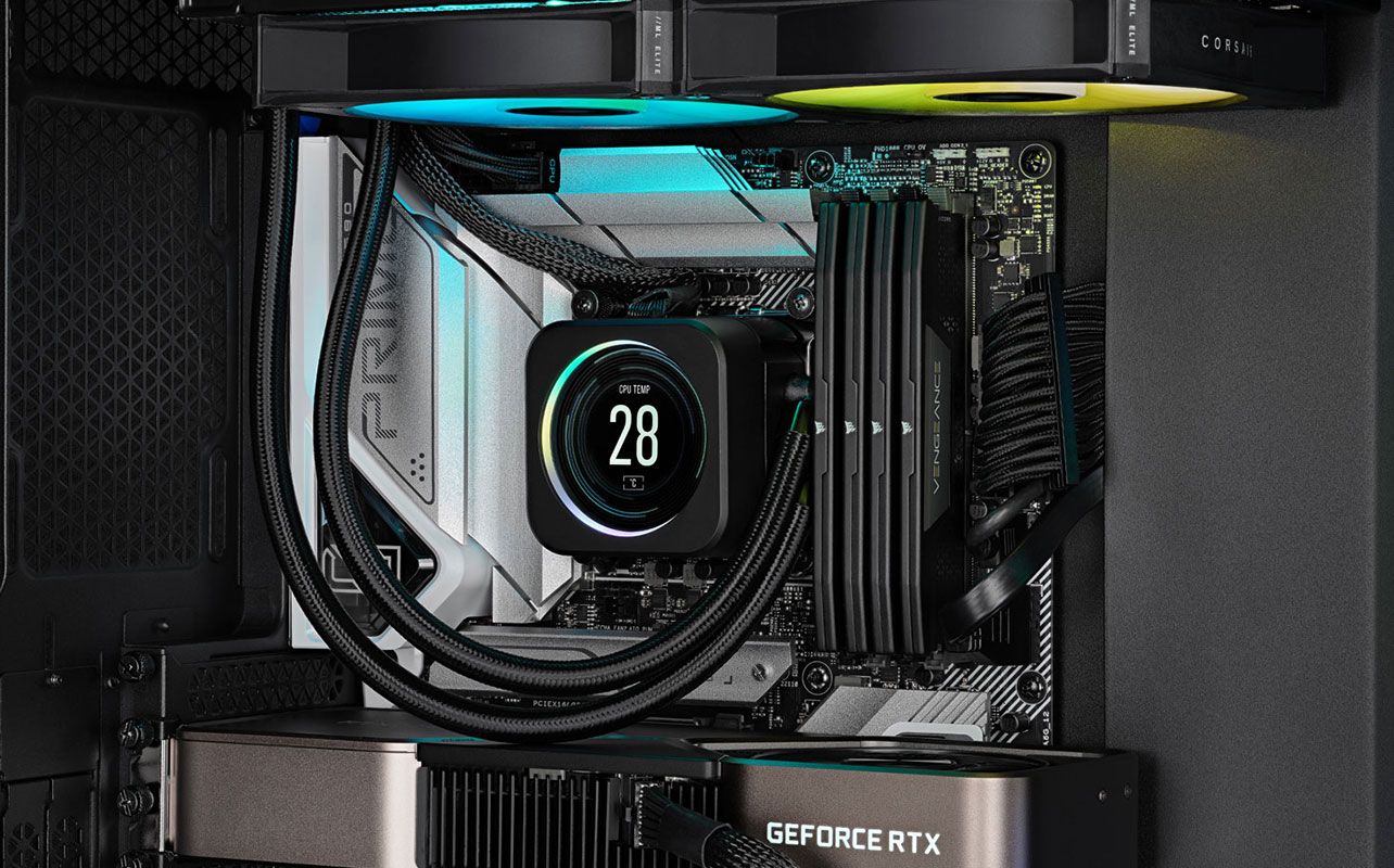 GeForce RTX GPU in gaming PC