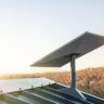 Starlink Standard Kit satellite mounted on a roof.