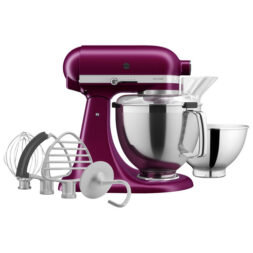 KitchenAid Artisan tilt-head stand mixer with premium accessory pack 5-quart (325W, KSM150 series)