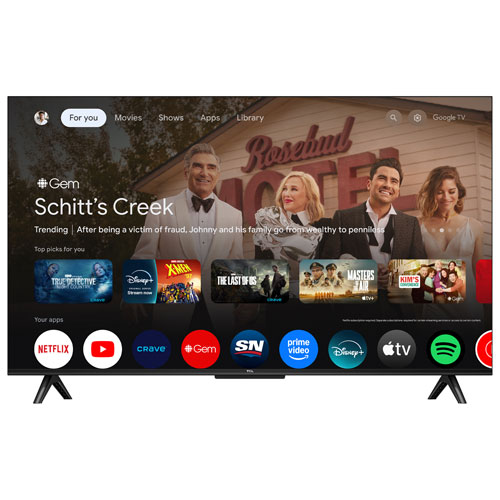 TCL 43" S45K Series 4K UHD HDR LED Smart Google TV