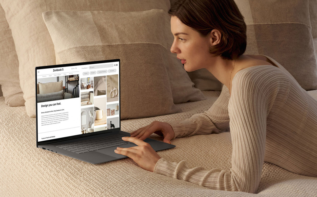 Asus Zenbook thin and light laptop