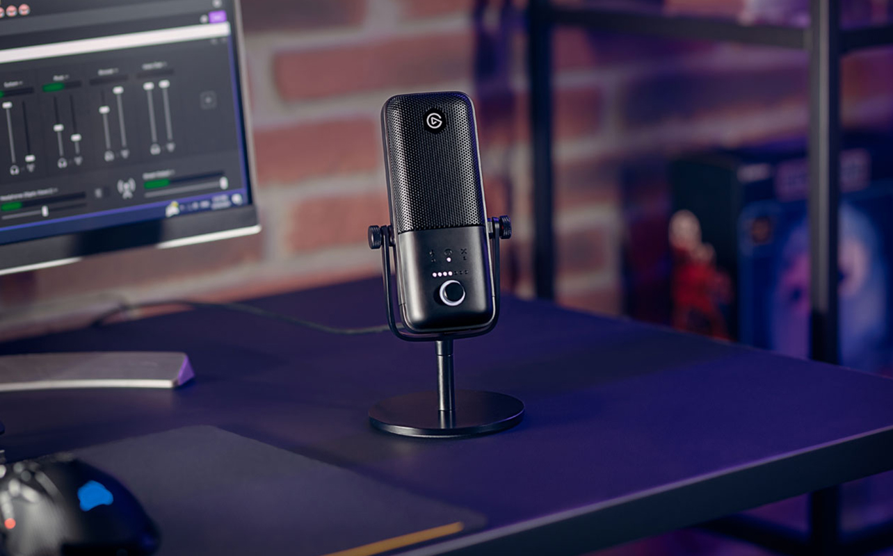 Elgato Wave 3 on a streaming setup