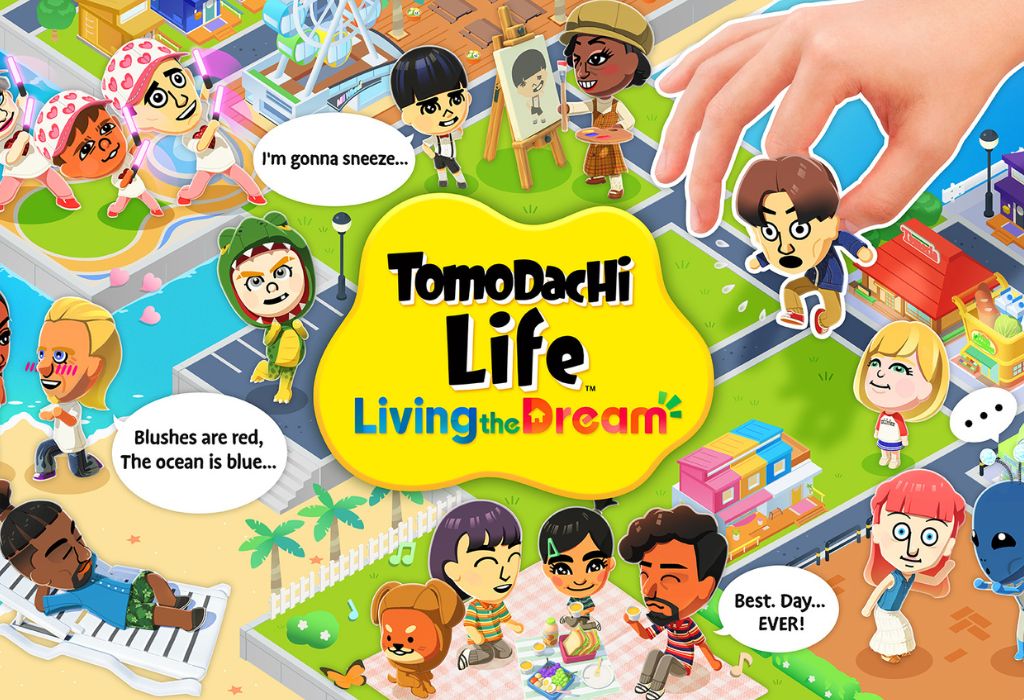 Tomodachi Life Living the Dream Banner