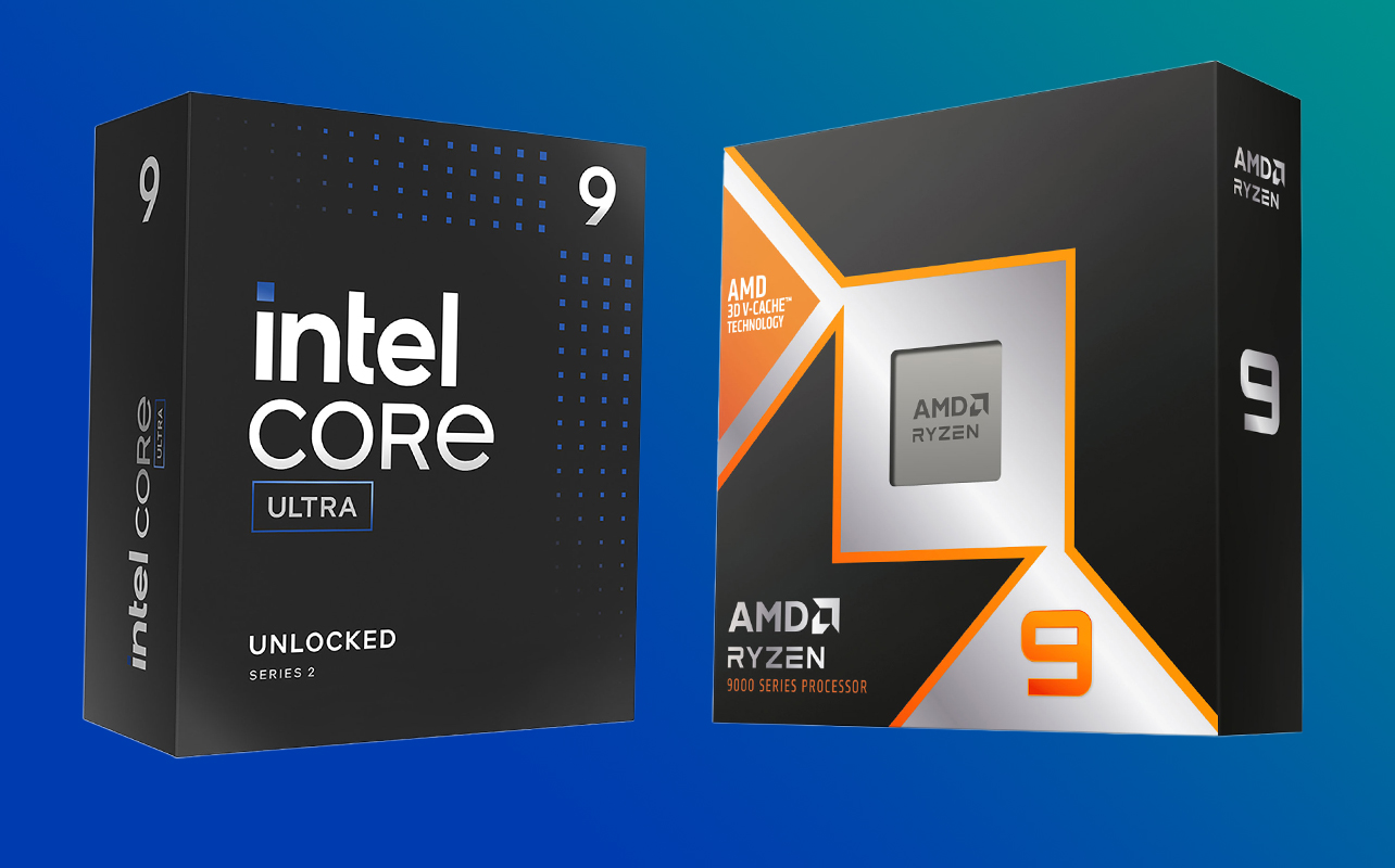 Intel core i9 and AMD Ryzen 9 processors
