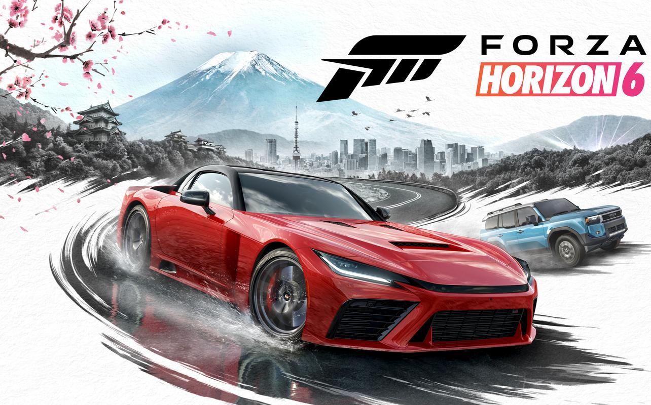 Forza Horizon 6 review on Xbox Series X feature image key art.