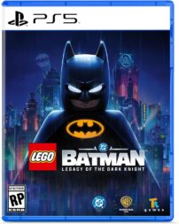 Lego Batman: Legacy of the Dark Knight PS5 cover art.