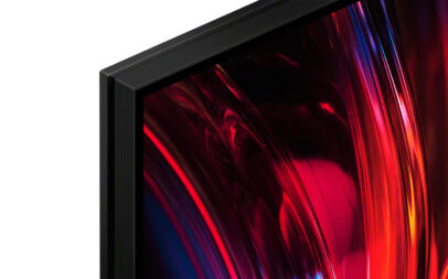 Sony Bravia 9 II True RGB TV bezel and frame on white background.