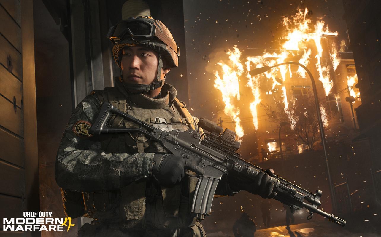 Call of Duty: Modern Warfare 4 Campaign scene showing a soldier in South Korea.