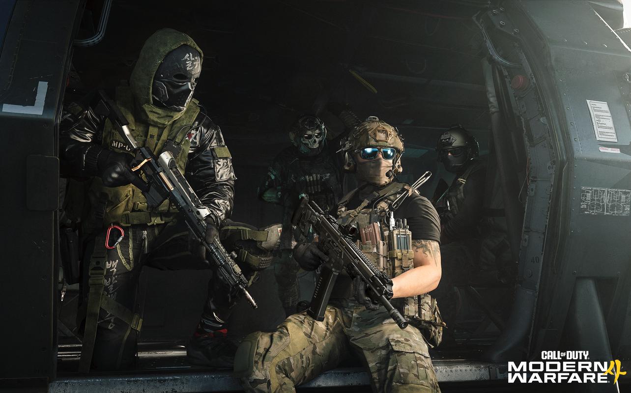 Call of Duty: Modern Warfare 4 Multiplayer image showing a squad preparing for deployment.